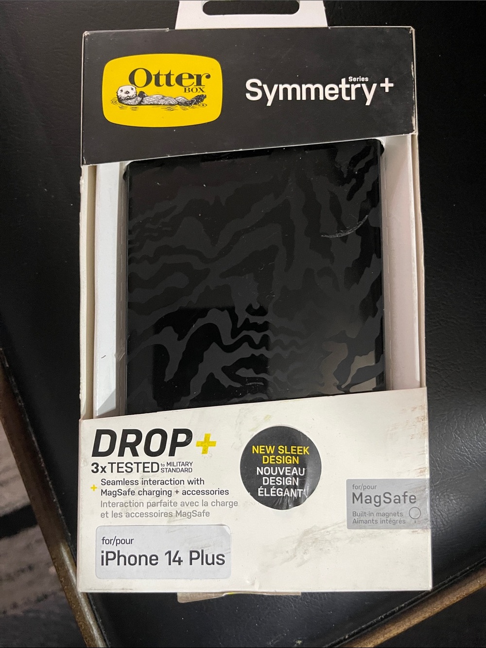OtterBox Symmetry+ Case for iPhone 14 Plus - Black